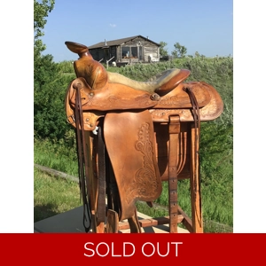 1940s Eamor Saddle, "The Canadian"